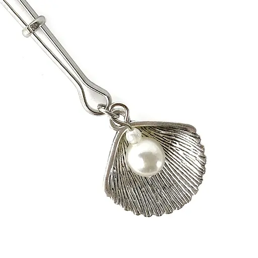 Затискач для клітора Art of Sex - Clit Clamp Silver Pearl - фото 2