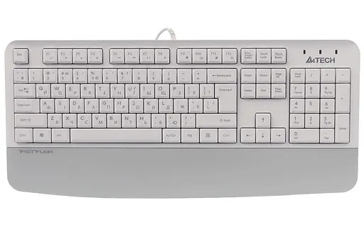 Клавіатура A4Tech Fstyler FK20 USB White (FK20 (White)) - фото 1