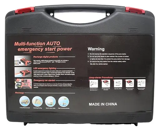 Пуско-зарядное устройство Jumpstarter с аккумулятором 99800 mAh - фото 10