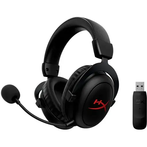 Навушники з мікрофоном HyperX Cloud II Core Wireless Black (6Y2G8AA) - фото 3