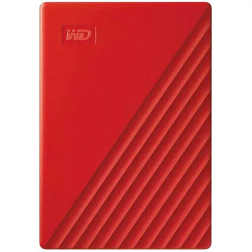 Зовнішній жорсткий диск Western Digital 4TB WD My Passport Red (WDBPKJ0040BRD-WESN) - фото 1