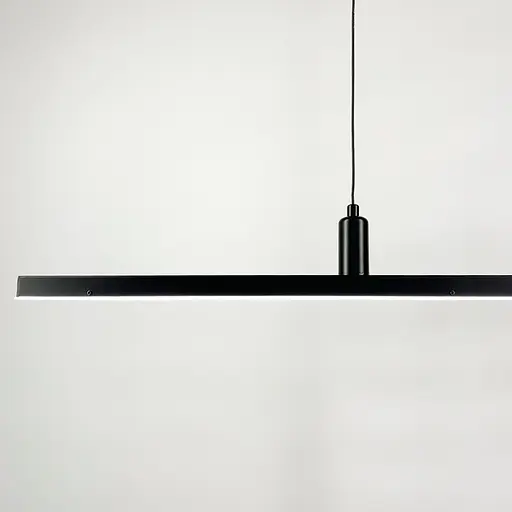 Геометрична видовжена люстра Island Line.F MJ 25-1200 BK - фото 8