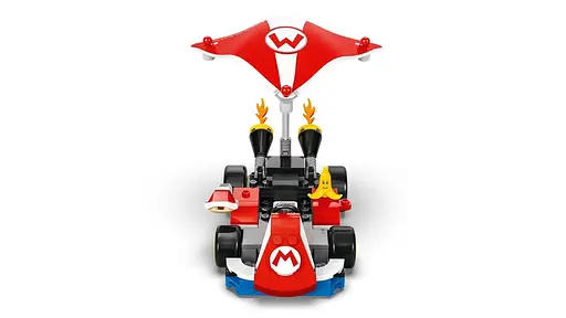 Уценка. Конструктор LEGO Super Mario Mario Kart - Standard Kart 174 детали (72032) - фото 8