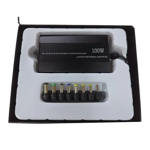 Зарядное устройство от прикуривателя для ноутбука MY-100W (8 разъемов) - фото 6