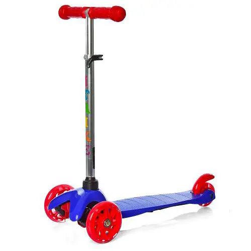 Дитячий самокат iTrike BB 3-013-4-C-DBL MINI колеса, що світяться