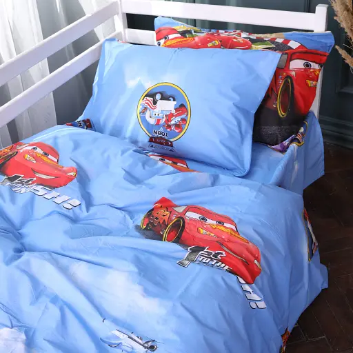 Підковдра MirSon Kids Time McQueen Cars бязь 110х140 см (2200011443096) - фото 2