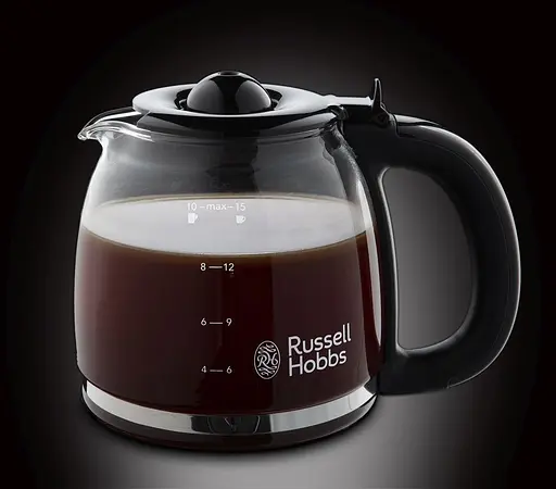 Кофеварка капельная Russell Hobbs Adventure черно-серебристый 1.25 л (24010-56) - фото 5