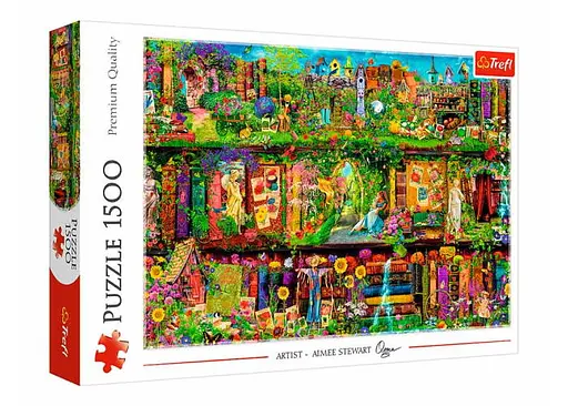 Пазл Trefl Казкова книжкова шафа, 1500 ел. (26165)