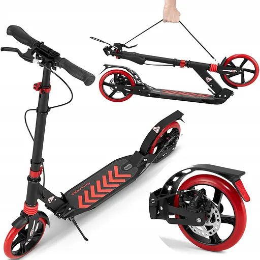 Самокат двухколесный Sesttino Shiro Red - фото 2