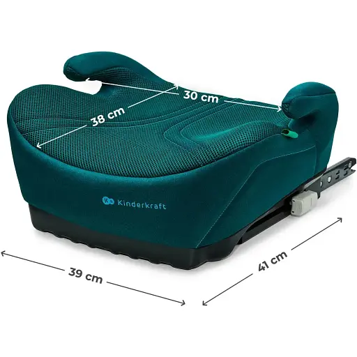 Автокресло-бустер Kinderkraft i-Boost 2 Pro Green (KCIBOO02GREPR00) - фото 3