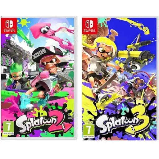 Гра Splatoon 2 + Splatoon 3 Double Pack (російські версії) (Nintendo Switch)