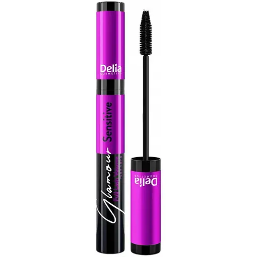 Туш для вій Delia Glamour Volume&Length Mascara Sensitive 12 мл - фото 1