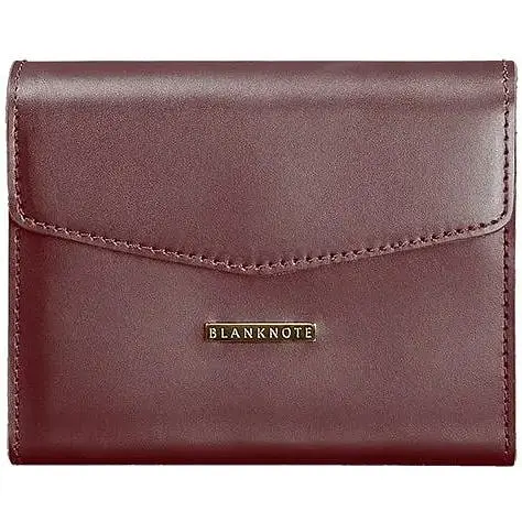 Жіноча шкіряна сумка поясна / кроссбоді Mini бордова - фото 1