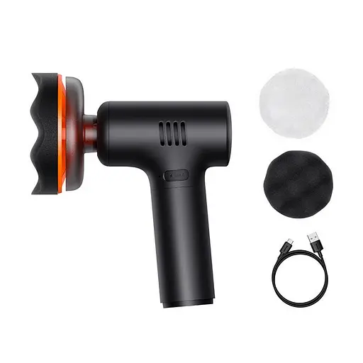 Устройство для полировки автомобиля Baseus NeoPower Wireless Mini Car Waxer Lite, Black - фото 6