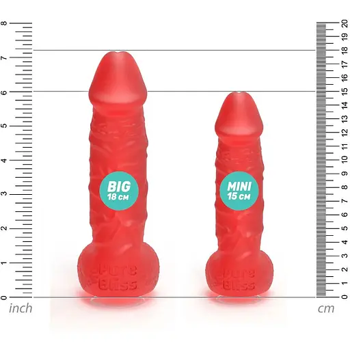 Крафтове мило-член із присоскою Pure Bliss Big Red - фото 5