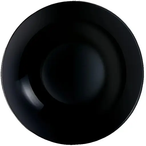 Тарілка Luminarc глибока Diwali Black кругла 20 см (P0787)