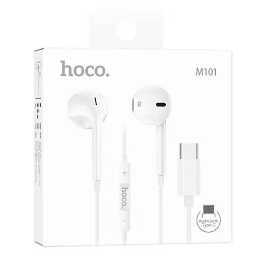 Навушники Hoco M101 Type-C білий - фото 4