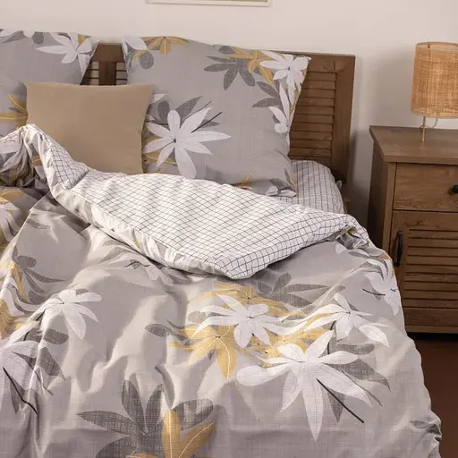 Комплект постільної білизни Viluta сімейний ранфорс 22219 100% бавовна - фото 3