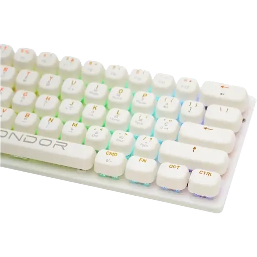 Клавіатура Kondor Starlight Magnetic White (1043) - фото 3