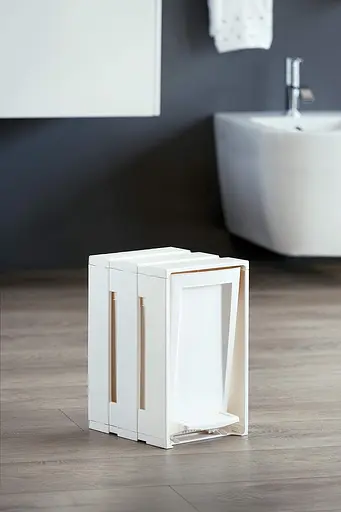 Контейнер для мусора Tina Bin, 19x23x30 h, 7л белый - фото 3