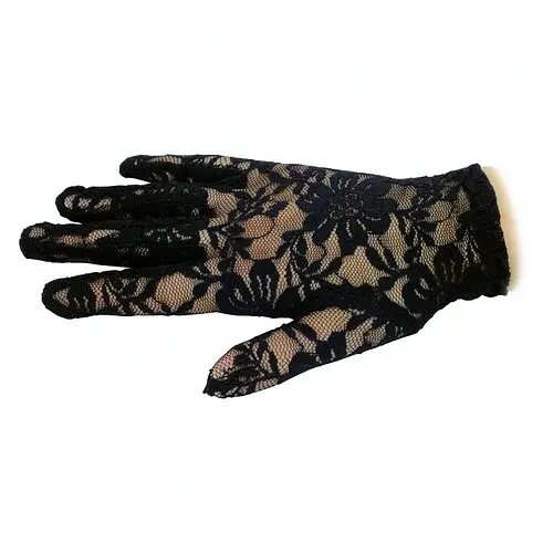 Перчатки детские гипюровые - фото 1