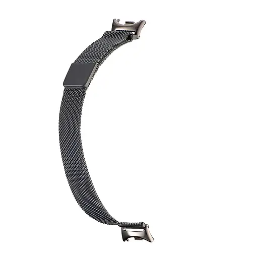 Ремешок Миланская Петля Mi Band 8/9/10 Черный (02) - фото 2
