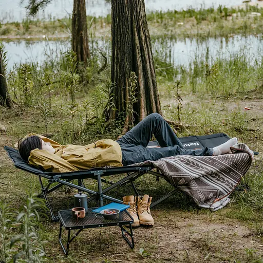 Ліжко складане Naturehike CNK2300WS010 Чорний - фото 8