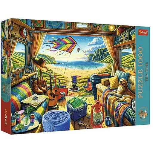 Пазл Trefl Время чаепития: Путешествие в кемпере 1000 эл. (10851)