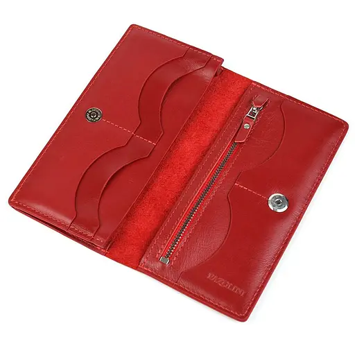 Кожаный женский кошелек Pazolini 19.5х10х2 см acs0029352 - фото 2