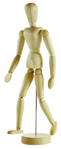 Манекен деревянный Sennelier, для рисования, 30 см (женщина)