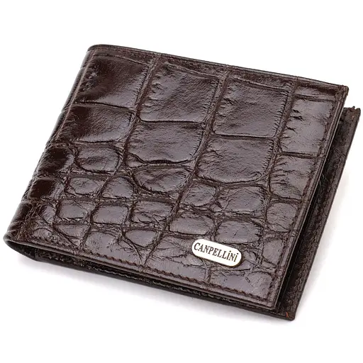 Мужской кожаный кошелек Canpellini 11х8.3х1 см acs0025584 - фото 1