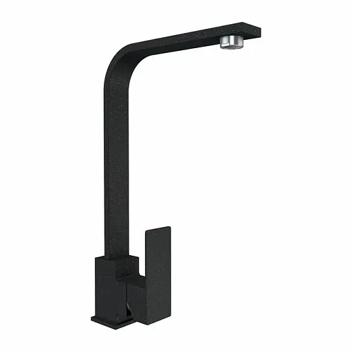 Змішувач для кухні Platinum 179 NES (3007) чорний металік Чорний - фото 1