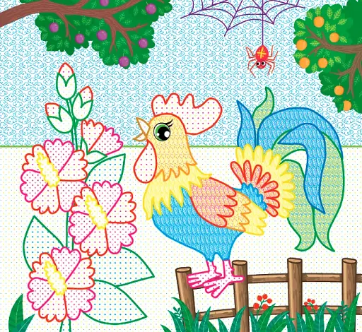 Водні розмальовки з наліпками. Велика ферма - фото 2