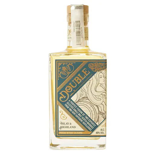 Віскі Douglas Laing Double Barrel Islay та Highland Blended Malt Scotch Whisky 46% 0.7 л - фото 3