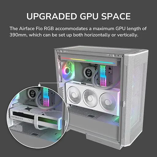 Корпус Cougar Airface FLO RGB White (AIRFACE FLO RGB White) - фото 8