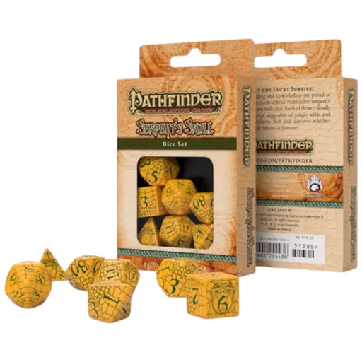 Набор кубиков Pathfinder Serpent's Skull Dice Set , 7 шт. (SPAT36)