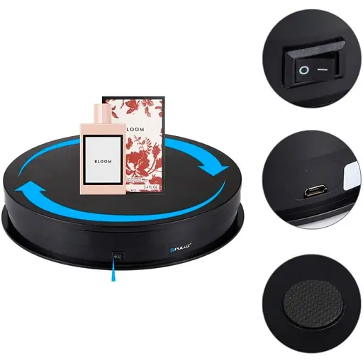 Поворотный стол Puluz PU3049B 30 см [98216] - фото 2