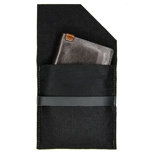 Мужской кожаный кошелек Grande Pelle 10х10х1.5 см acs0029276 - фото 5