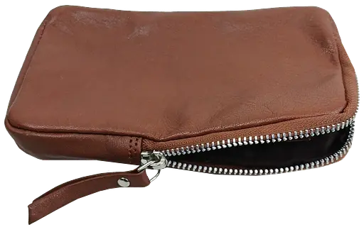 Невелика шкіряна сумка для телефону UP2 Fashion коричнева sum0028776 - фото 8