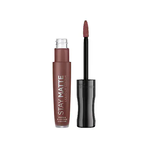 Рідка помада для губ Rimmel Stay Matte, з матовим ефектом, відтінок 723 (Troublemaker), 5,5 мл (8000018939881) - фото 2
