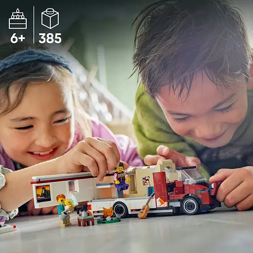 Конструктор LEGO City Приключенческий дом на отпускных колесах 385 деталей (60454) - фото 10