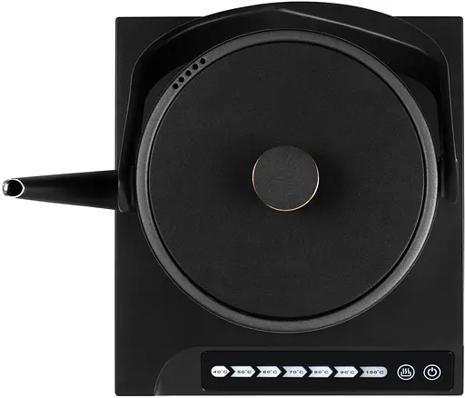 Catler Електрочайник 0.6л, Strix, заварник, нерж. сталь, підтримка температури, сенс. керув., чорний - фото 9