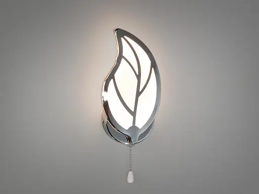 Світлодіодне бра, колір хром, потужністю 15W, хром - фото 1