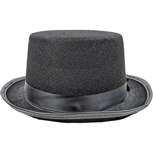 Шляпа Цилиндр черный - фото 3