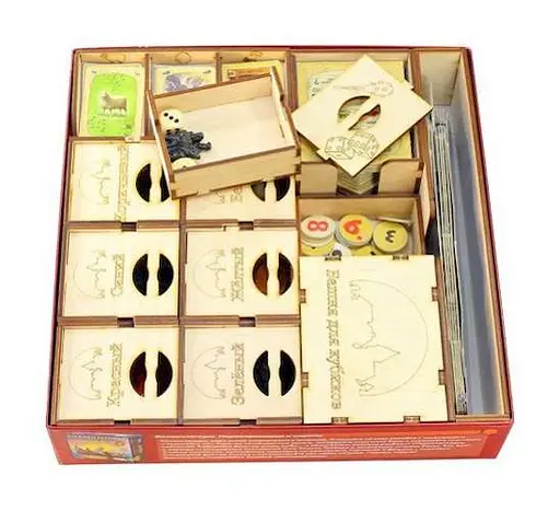 Органайзер Tower Rex Колонізатори The Settlers of Catan + Вежа для кубиків (CO-01) - фото 4