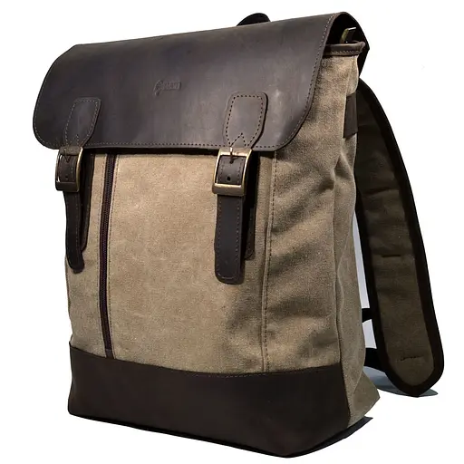 Чоловічий шкіряний рюкзак TARWA 40х30х16 см sum0026175 - фото 1