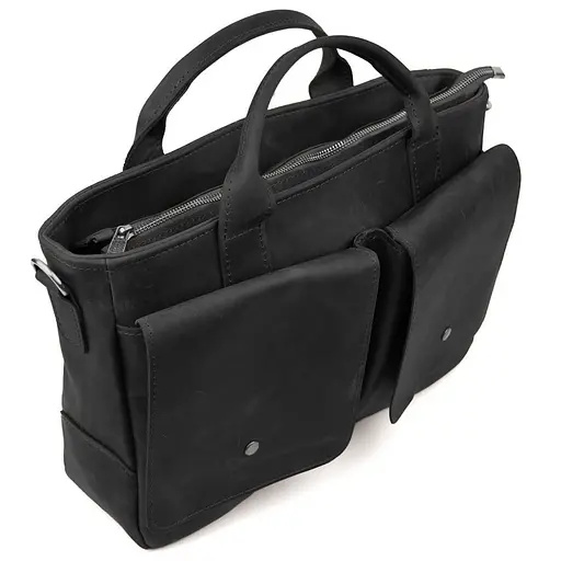 Сумка-портфель мужская на плечо с ручками TARWA 36х27х10 см sum0028425 - фото 6