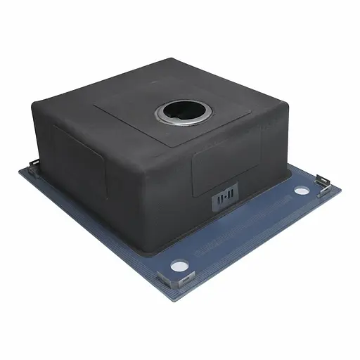 Кухонна мийка Germece Handmade White Glass 60x51/200, Білий - фото 5