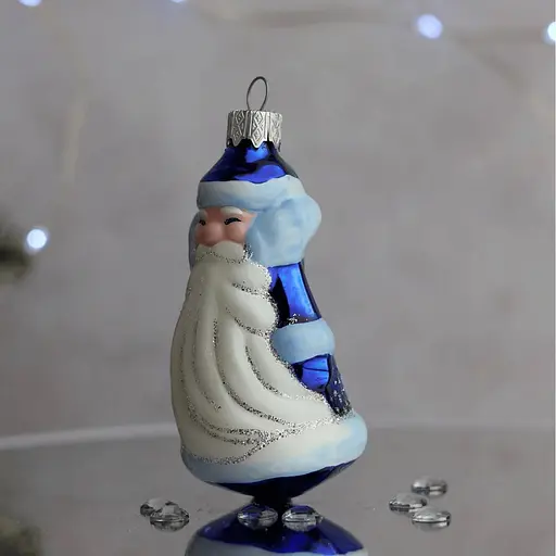 Елочное украшение Санта Шоп Снежной стекло (4820001155112) - фото 3