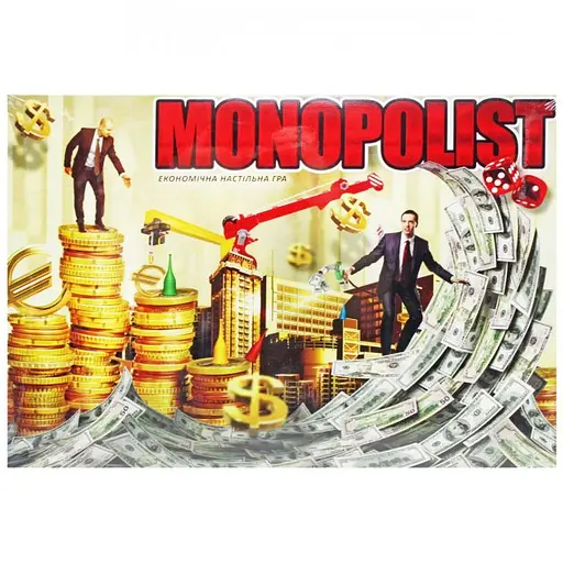 Економічна настільна гра Monopolist, російською, Danko Toys
